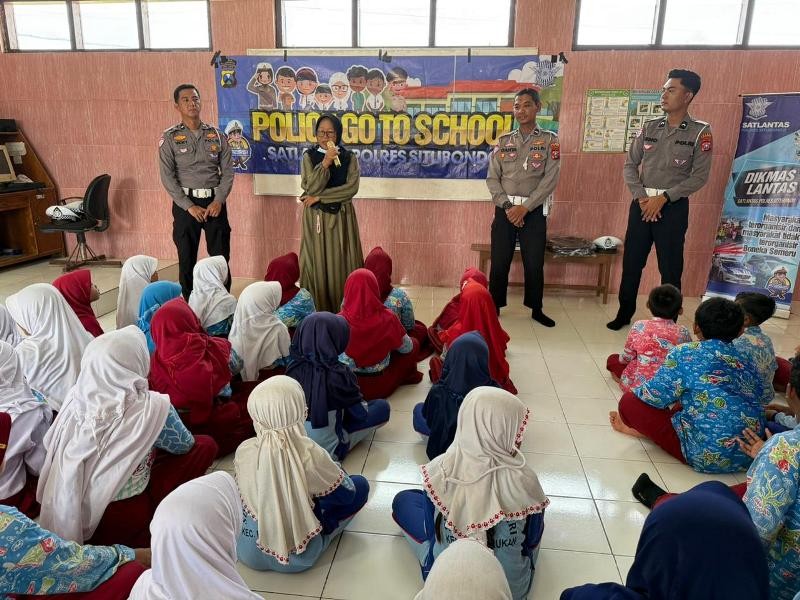 KUNJUNGAN SATLANTAS POLRES SITUBONDO 2025